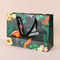 Treffen Sie personifizierte Papiereinkaufstasche-Flamingo-Drucksache Carry Bags With Handles hart