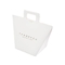 Kundenspezifischer Logo White Kraft Present Paper sackt 9.5*9*12cm französische Geschenk-Tasche mit Band ein