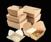 750ml zum biologisch abbaubaren Sandwich 2000ml packt freundliche Wegwerfnahrungsmittelbehälter Eco ein