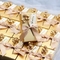 Süßigkeits-Bevorzugungs-Kästen des europäische Schokoladen-verpackende Papierkasten-8.66*8.66*2.56In wasserdichte